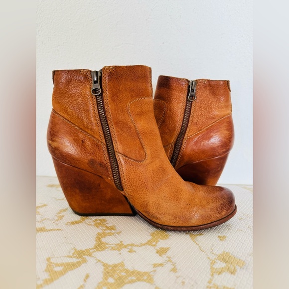 🔥🔥FINAL CLEARENCE🔥🔥 KORK EASE Brown Leather Ankle Boot - Picture 5 of 9
